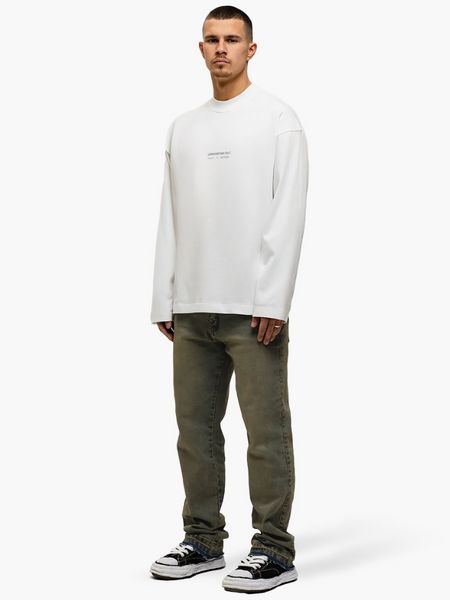 JorCustom JorCustom PoetryInMotion Longsleeve T-Shirt - White
