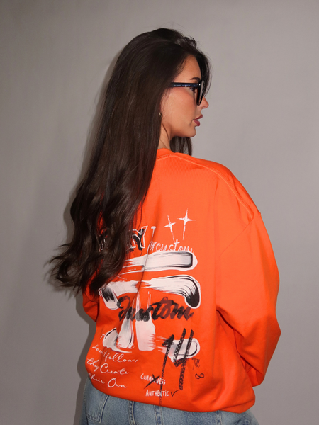 JorCustom Women KD-Artist2.0 Longsleeve T-Shirt - oranje JorCustom JorCustom Women KD-Artist2.0 Longsleeve T-Shirt - oranje