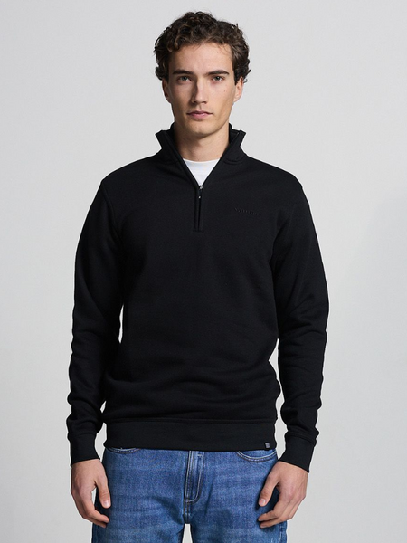 Vanner Half Zip sweater - Black