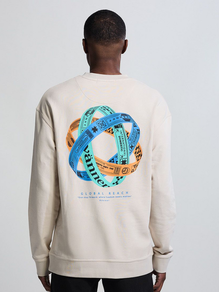 Vanner Global Reach  Sweater - Moonbeam