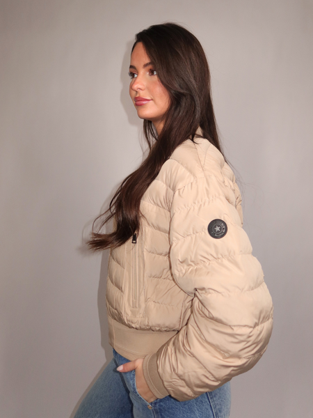 Airforce Airforce Women Wren Ripstop Bomber - Oxford Tan