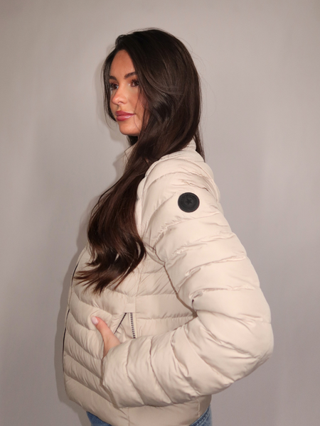 Airforce Airforce Women Pipa Padded Jacket - Oatmeal