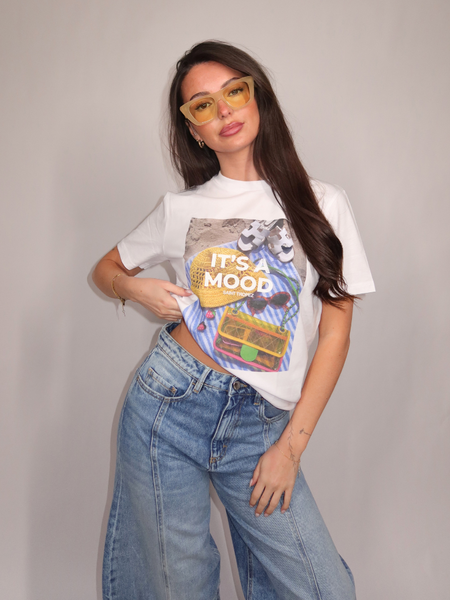 Elite T-Shirt Basic Digital - White