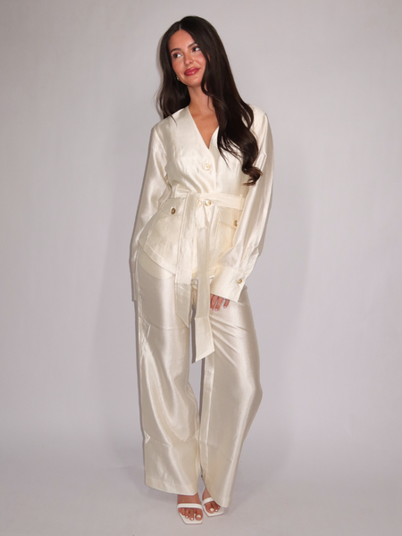 Nikkie Nikkie Porlamar Pants - Cream