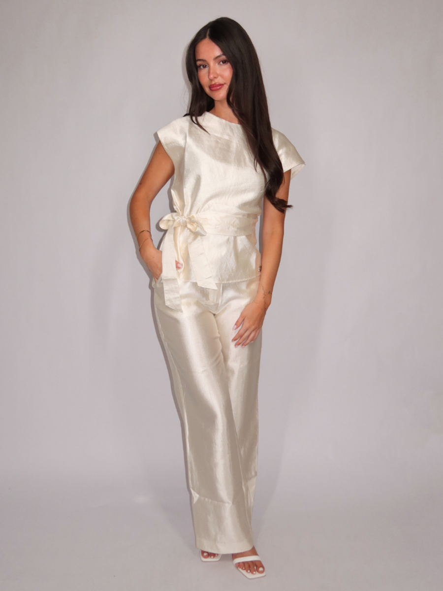 Nikkie Nikkie Porlamar Combi-Set - Cream
