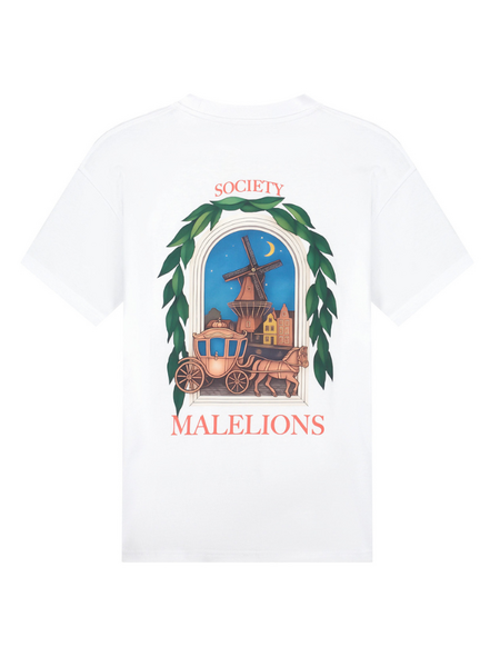 Malelions Dokkum T-Shirt - White