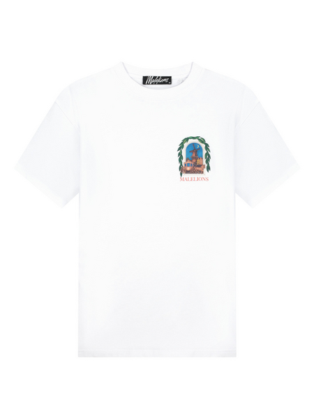 Malelions Malelions Dokkum T-Shirt - White