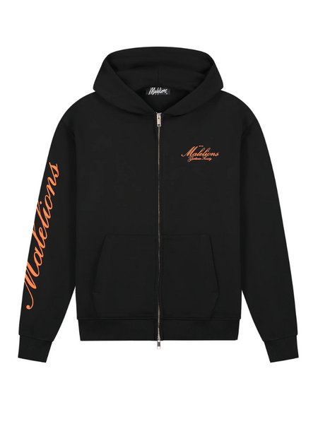 Malelions Malelions Gentleman Society Zip - Black