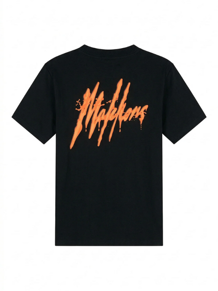 Malelions Malelions Signature Drip T-Shirt - Black