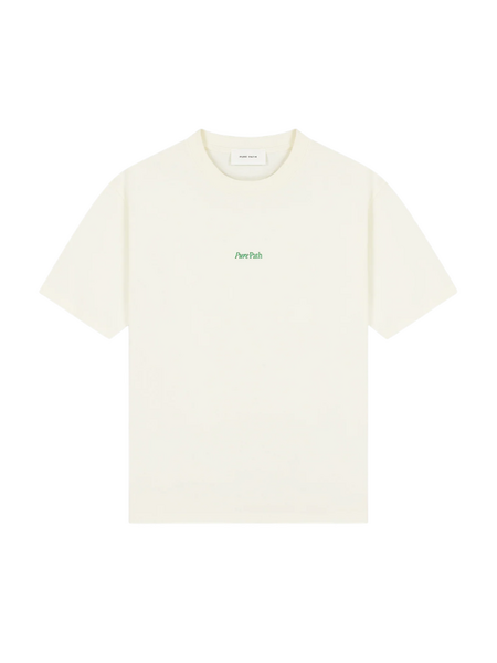 Pure Path Pure Path Dream Big Quote T-shirt - Ecru