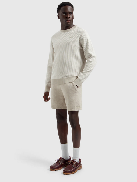 Pure Path Pure Path Towel Soft Bouclé Knitted Shorts - Sand