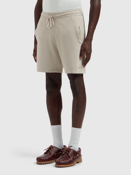 Pure Path Towel Soft Bouclé Knitted Shorts - Sand