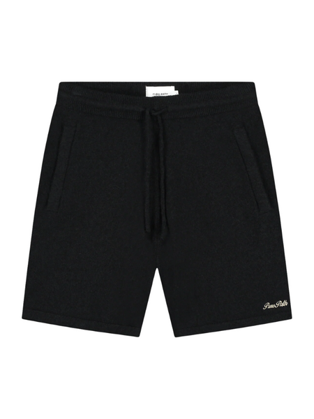Pure Path Pure Path Towel Soft Bouclé Knitted Shorts - Black
