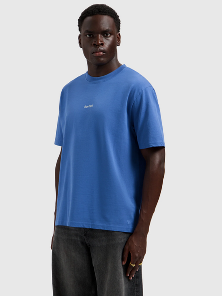 Pure Path Pure Path Dream Big Quote T-shirt - Faded Cobalt