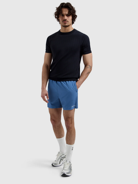 Pure Path Pure Path Wordmark Swimshorts - Faded Cobalt