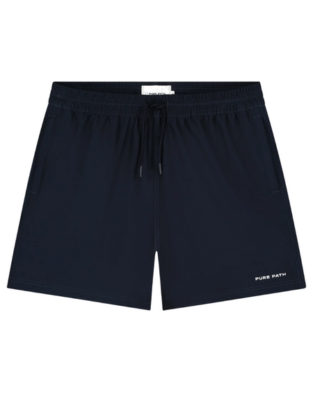 Pure Path Pure Path Wordmark Swimshorts - Dark Navy