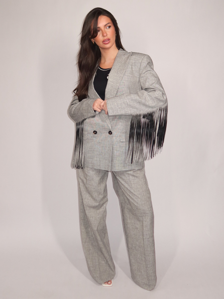 Pinko Pinko Brescello Pantalone Fiammato l - Black/White