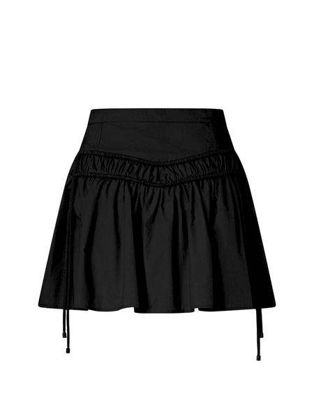 Pinko Pinko Rovigo Gonna Popeline - Nero Limousine