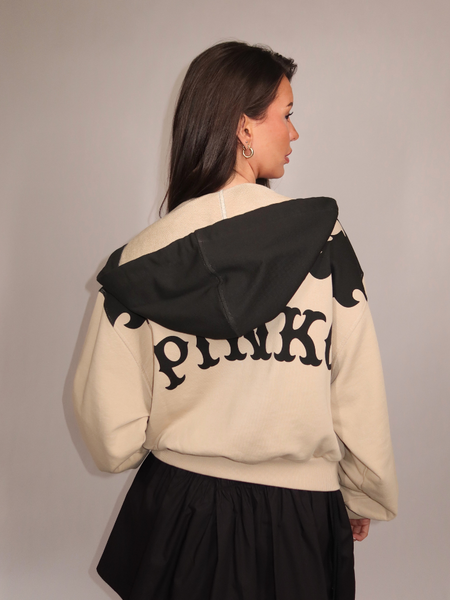 Pinko Acuto Maglia Felpa Vintage Rod - Sea Mist Pinko Pinko Acuto Maglia Felpa Vintage Rod - Sea Mist