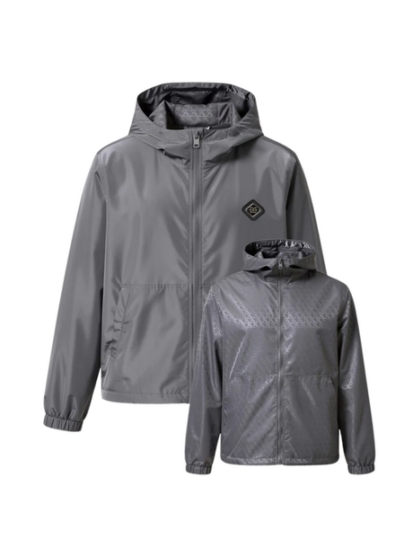 XPLCT Studios XPLCT Reverse Windbreaker - Light Grey
