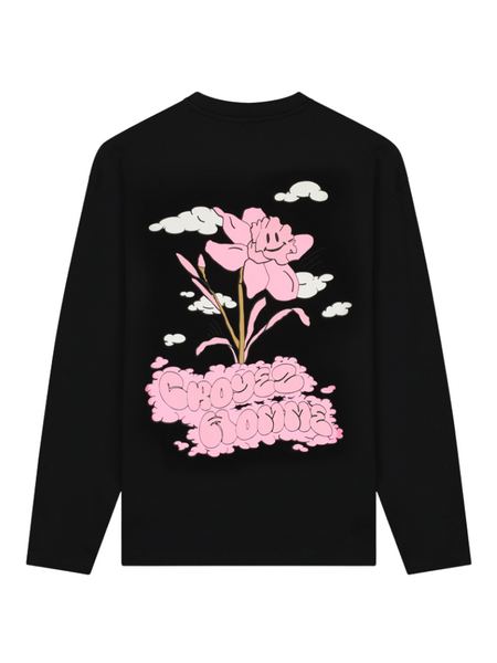 Croyez Women Fleur Heureuse Longsleeve - Black
