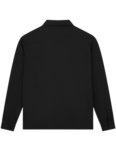 Croyez Croyez Plisse Longsleeve Shirt - Black
