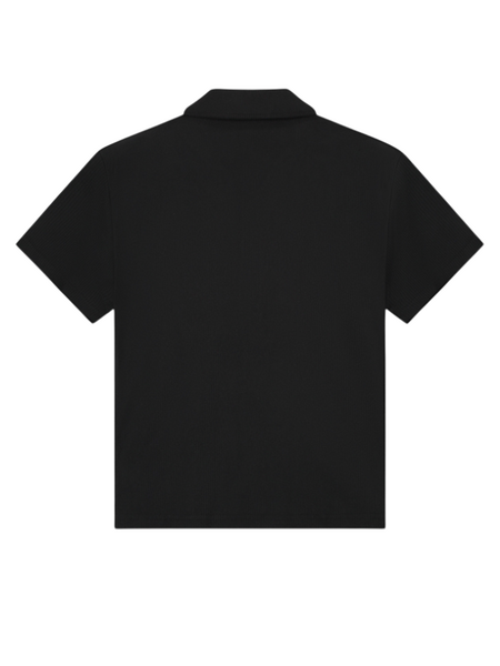 Croyez Plisse Shirt - Black Croyez Croyez Plisse Shirt - Black