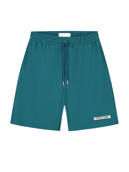 Croyez Croyez Plisse Shorts - Dark Teal