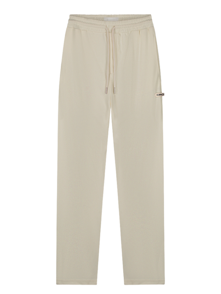 Croyez Croyez Plisse Straight Leg Pants - Off-White