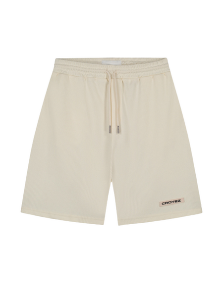 Croyez Plisse Shorts - Off-White Croyez Croyez Plisse Shorts - Off-White