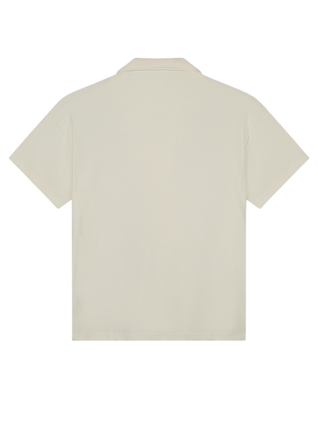Croyez Croyez Plisse Shirt - Off-White