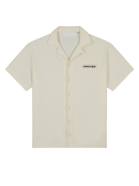 Croyez Croyez Plisse Shirt - Off-White