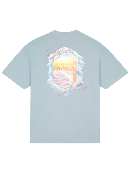 Malelions Malelions Daydream T-Shirt - Ice Blue