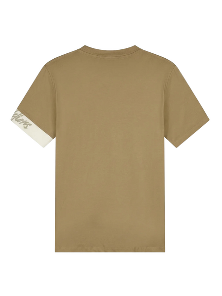 Malelions Malelions Captain T-Shirt 2.0 - Sage Brown