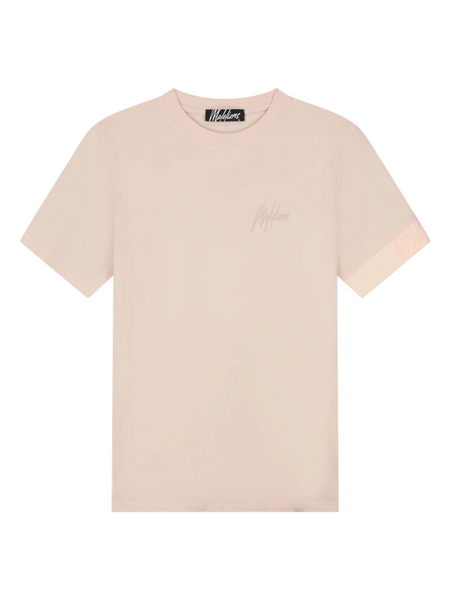 Malelions Malelions Captain T-Shirt 2.0 - Light Pink
