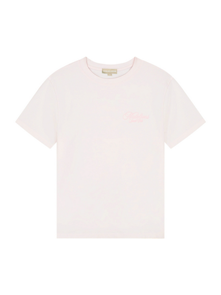Malelions Malelions Women Social Club T-Shirt - Soft Pink