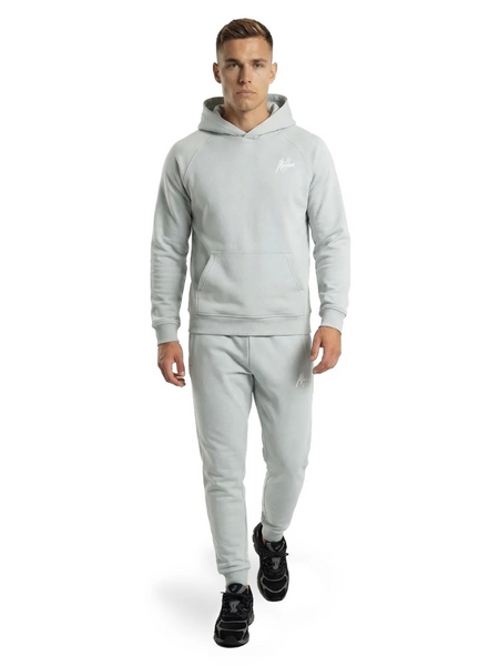 Malelions Malelions Sport Logo Raglan Hoodie - Ocean Grey