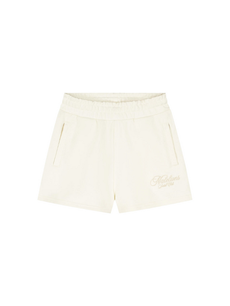 Malelions Women Social Club Shorts - Cream
