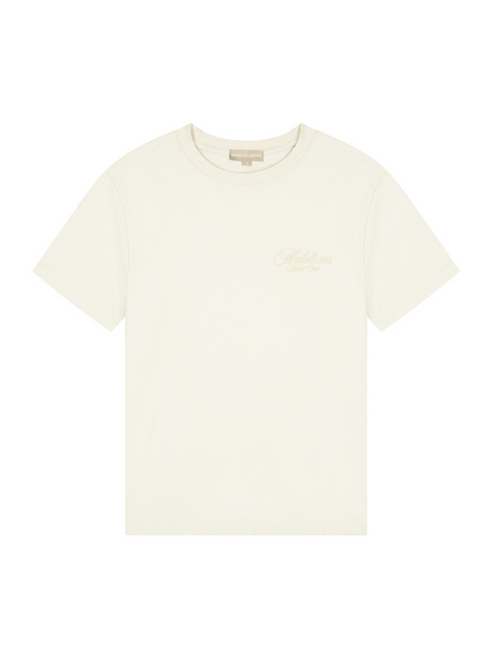 Malelions Malelions Women Social Club T-Shirt - Cream