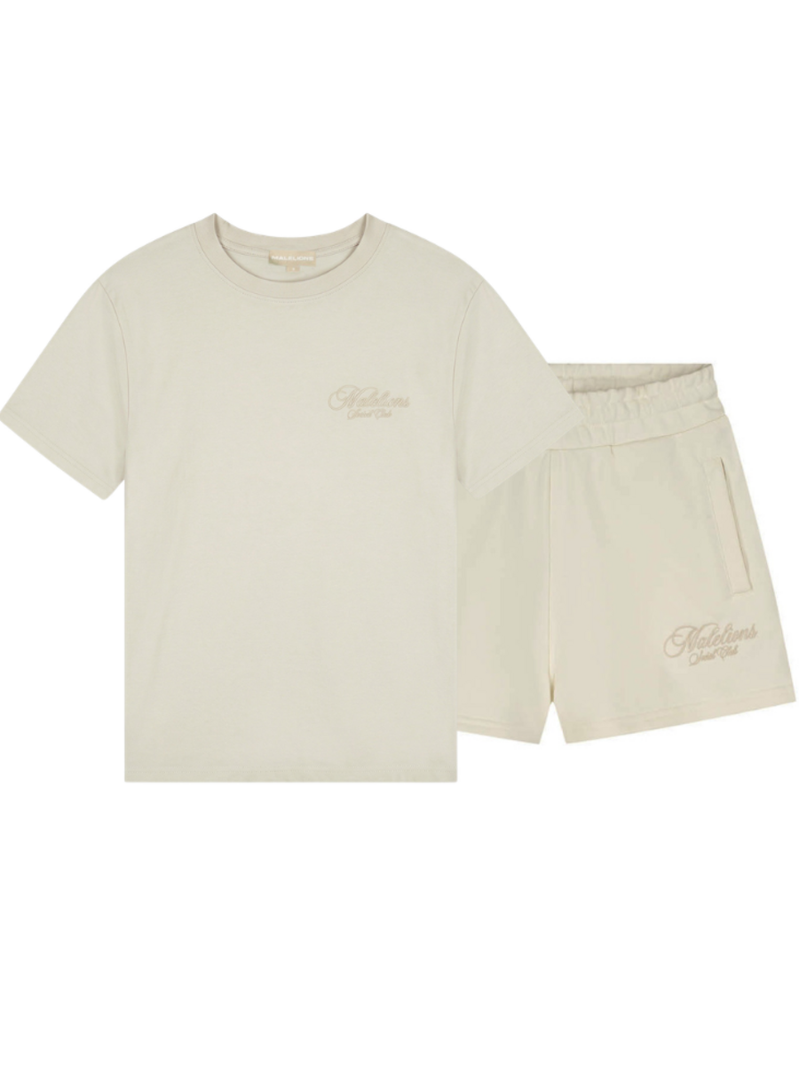 Malelions Malelions Women Social Club Combi-Set - Sand