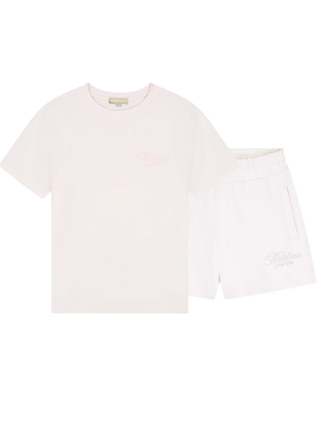Malelions Women Social Club Combi-Set - Soft Pink