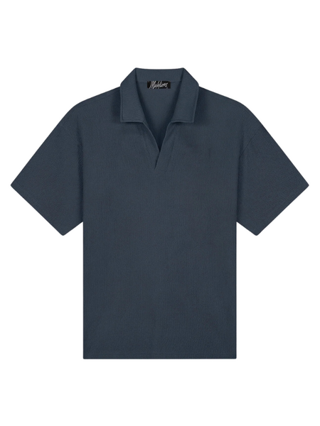 Malelions Malelions Emblem Seersucker Button up - Navy