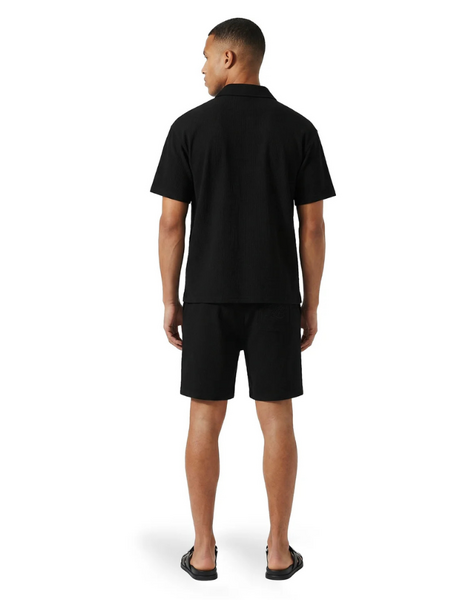 Malelions Malelions Emblem Seersucker Button up - Black