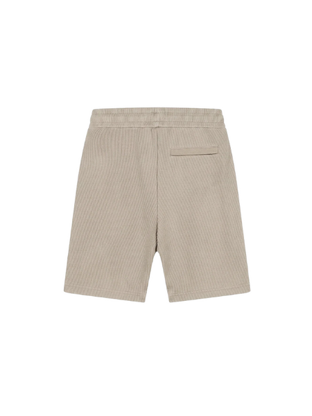 Malelions Malelions Kids Ribbed Script Short - Cream