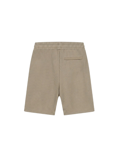 Malelions Malelions Kids Ribbed Script Short - Olive Green