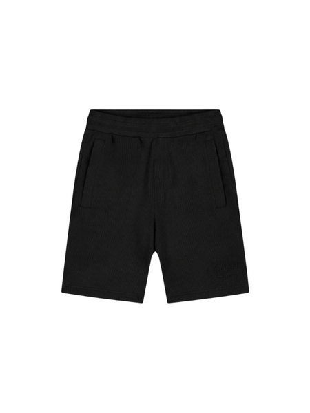 Malelions Malelions Kids Ribbed Script Short - Black