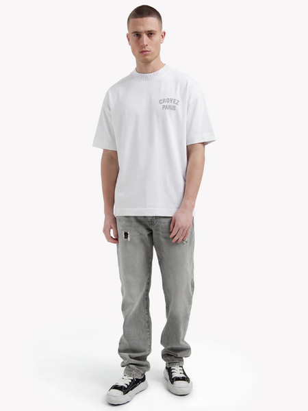 Croyez Croyez Paris Knit T-Shirt - White