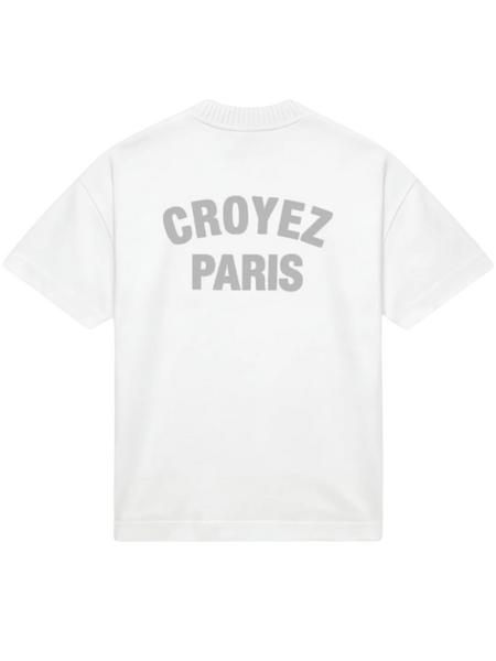 Croyez Croyez Paris Knit T-Shirt - White