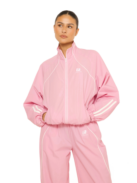 La Sisters LA Official Zip Up Jacket - Pink