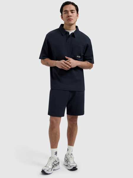 Pure Path Pure Path Structure Sweat Shorts - Dark Navy